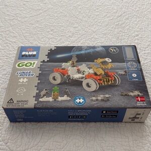 Game Time Lunar Rover Building Set - White, Gray, Red, Orange, Yellow